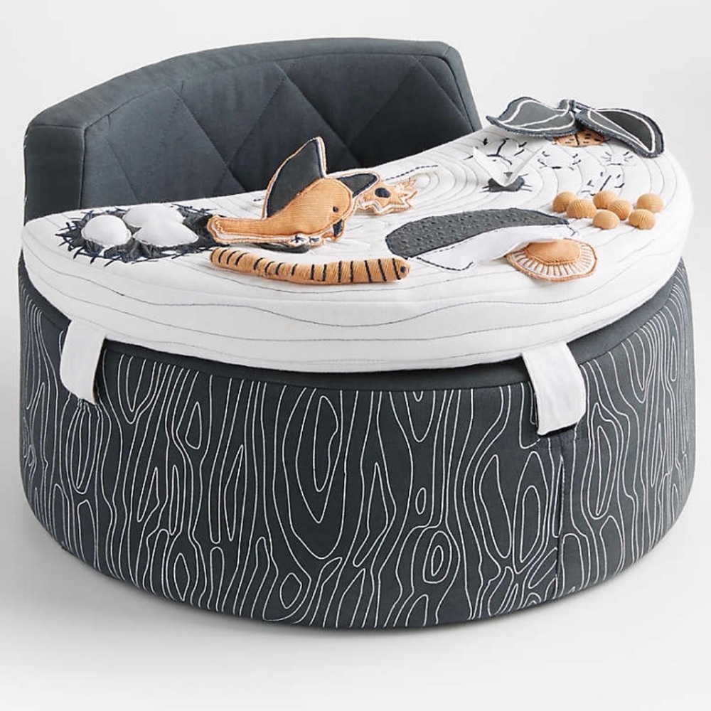 Black and White Baby Activity Chair